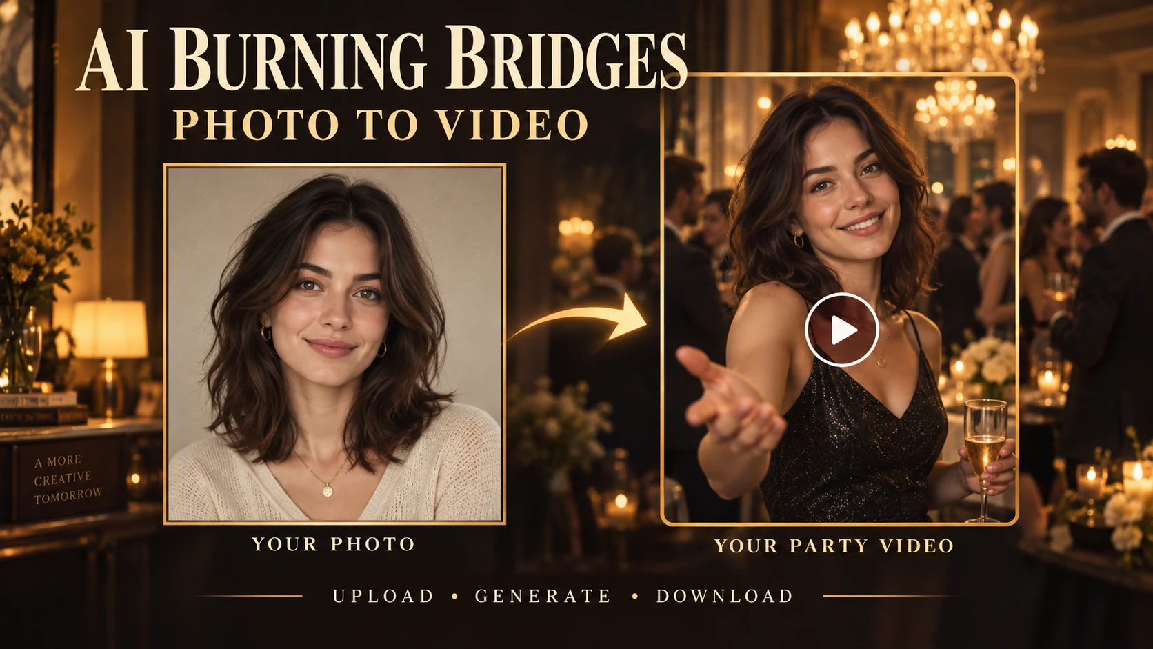 AI Burning Bridges Photo to Video: Turn Your Photo Into a Viral Video